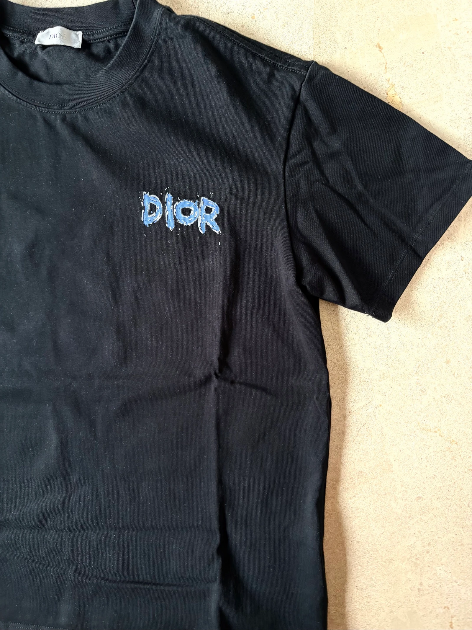 DiorI Camiseta Negra y Azul – photo 3
